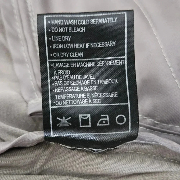 Jack asymmetrical cropped lightweight jacket khaki size large - Picture 5 of 6